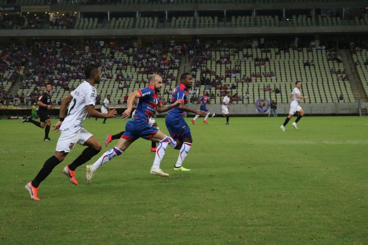 Fortaleza e Athletico-PR ficam no 0 a 0 pela Copa do Brasil