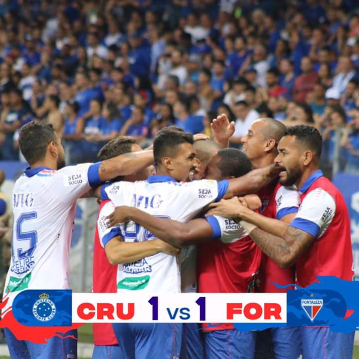 Fortaleza consegue importante empate com o Cruzeiro no Mineirão