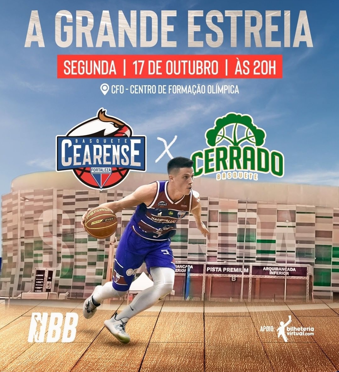 Fortaleza/Basquete Cearense estreia neste mês no NBB; confira agenda de  jogos