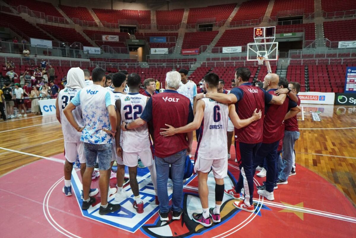 Fortaleza, Brazil. 31/01/2023, Action during the Novo Basquete Brasil NBB  basketball game between Fortaleza Basquete Cearense v Flamengo at the Centro  de Formacao Olimpica, Fortaleza, Brazil. (/SPP) Credit: SPP Sport Press  Photo. /