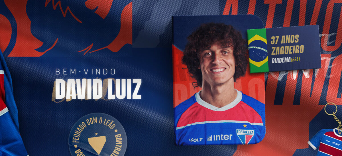 David Luiz Signs with Fortaleza Esporte Clube