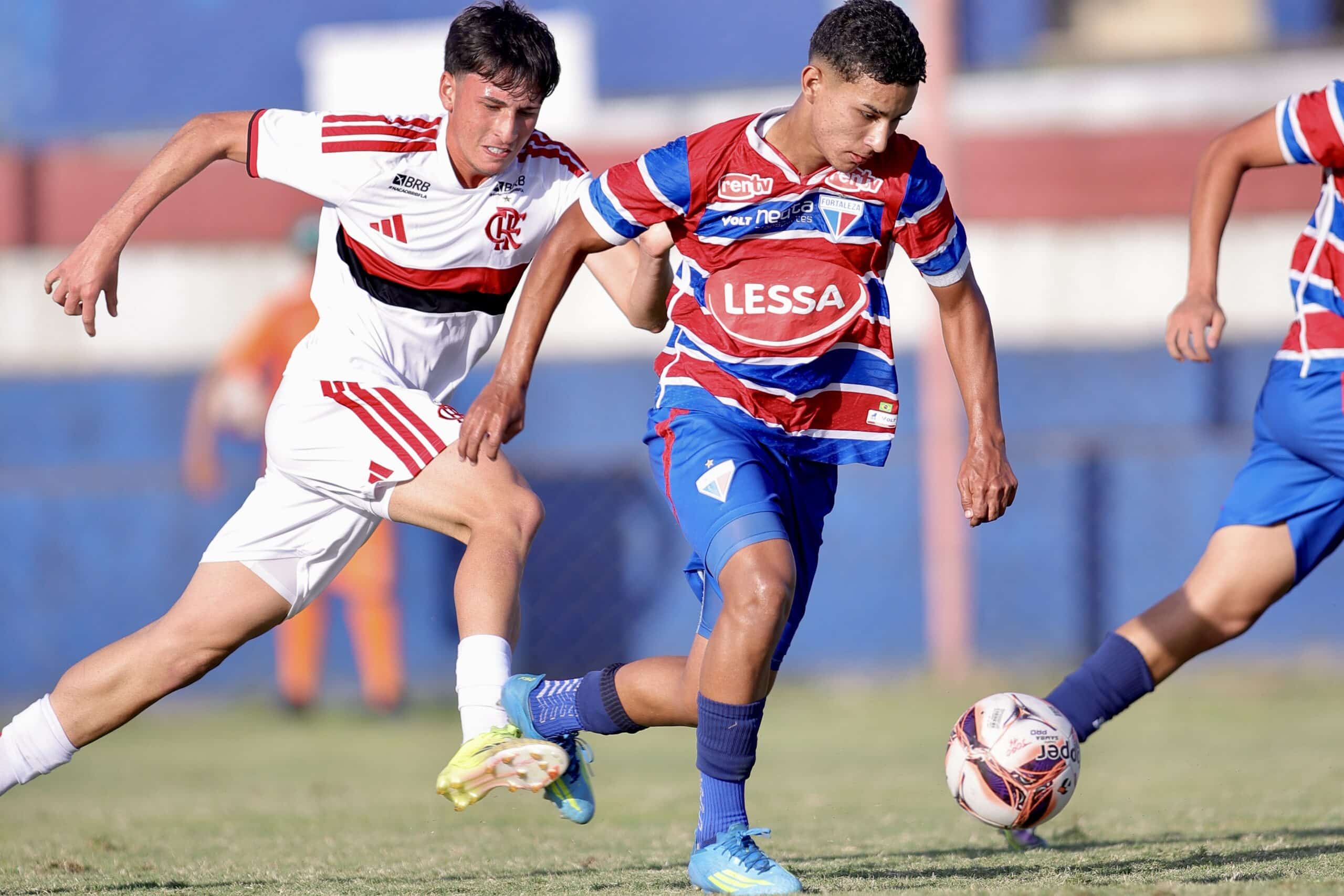 Sub-17: Fortaleza perde para o Flamengo e segue na zona de classificação